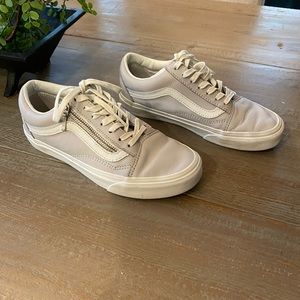 Vans Leather Old Skool Zip